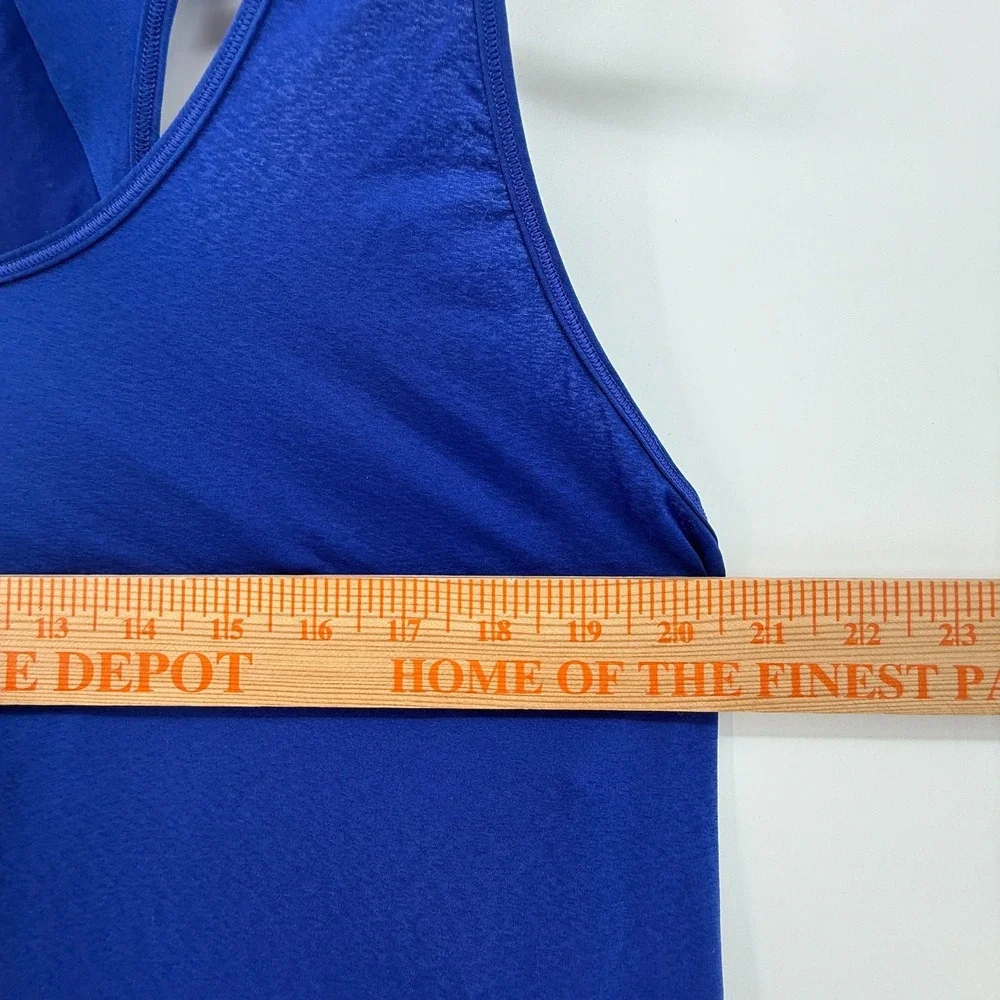 Lululemon Essential Pleated Tank Top‎ NWT SZ 14 Larkspur Scoop Sleeveless Yoga